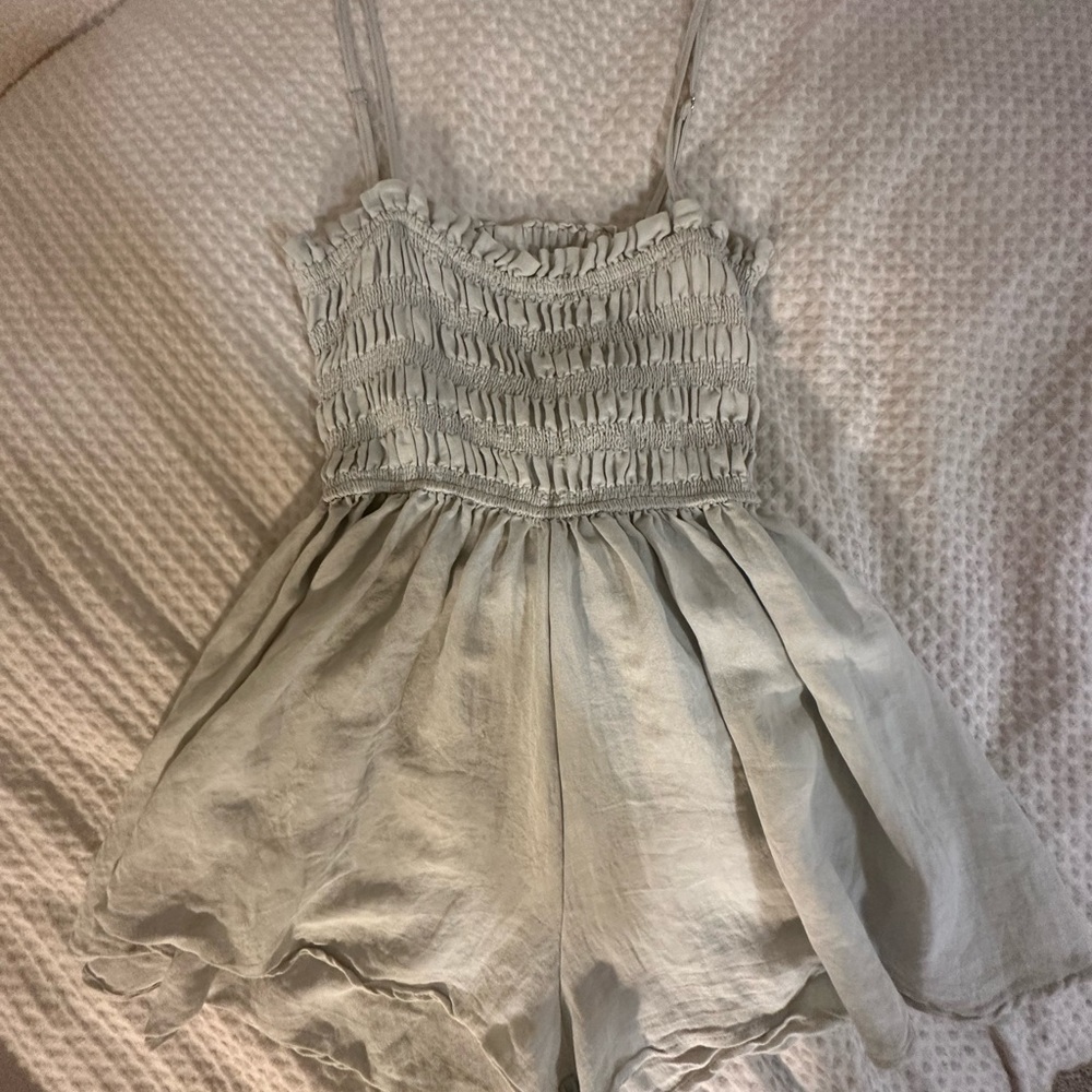 Grey Bandit romper